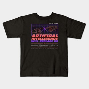 Artificial Intelligence AI Kids T-Shirt